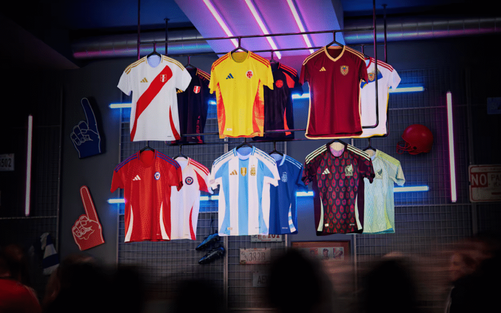 Collection de maillot Adidas Sud-Américain pour la Copa America