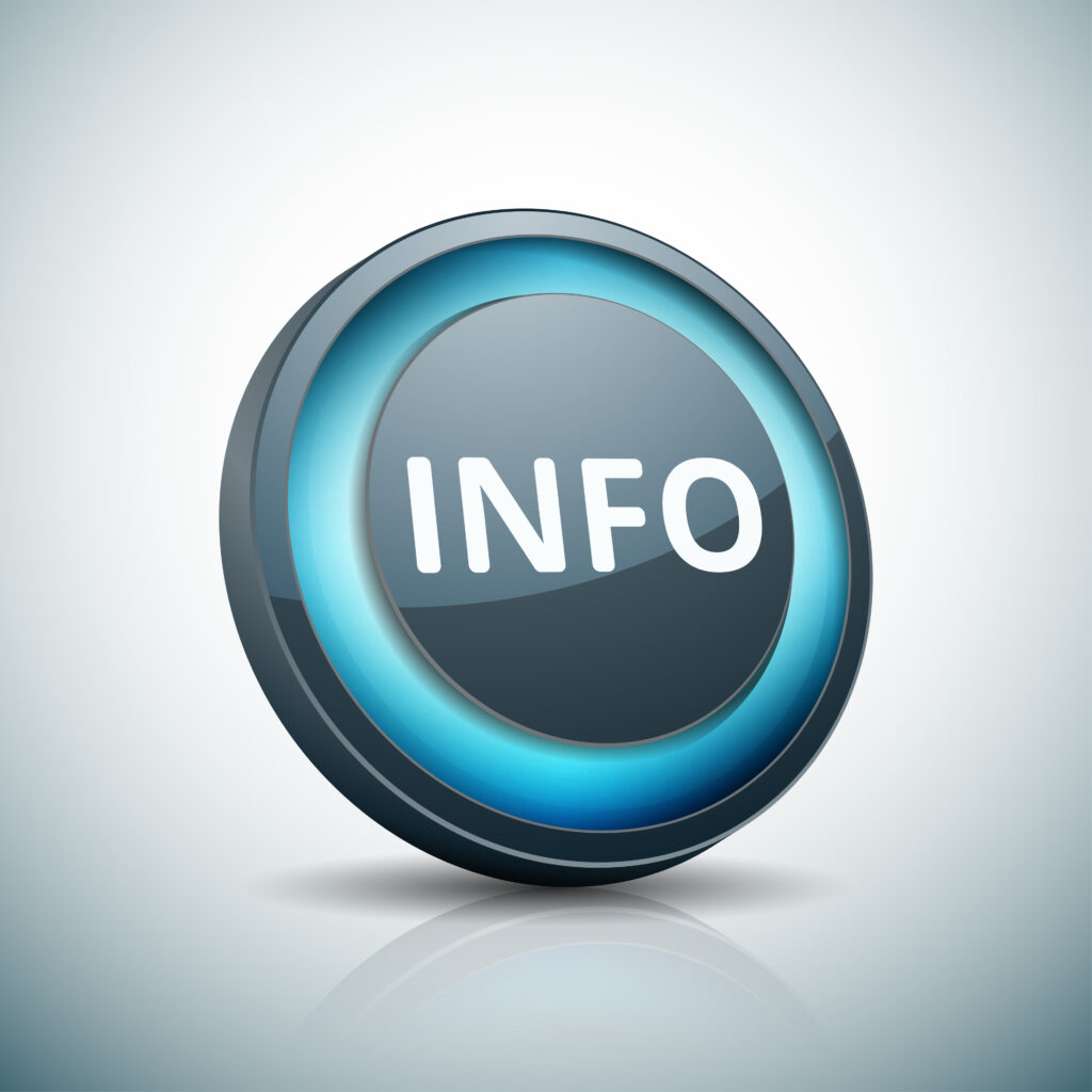 Bouton Info